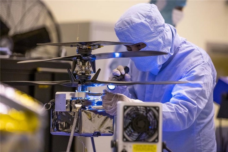 NASA火星直升机已做好发射准备：30天内完成5次飞行测试