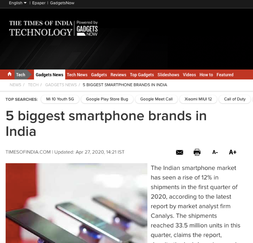 三星在印度的手机出货量遭遇了一系列挫折 会不会和中国的情况类似？
